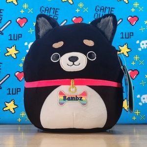 Squishmallow Bambz the Pomchi Dog 7" UltraSoft Stuffed Animal Toy Plush NWT